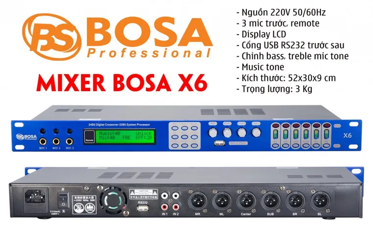 Bộ vang số X6
