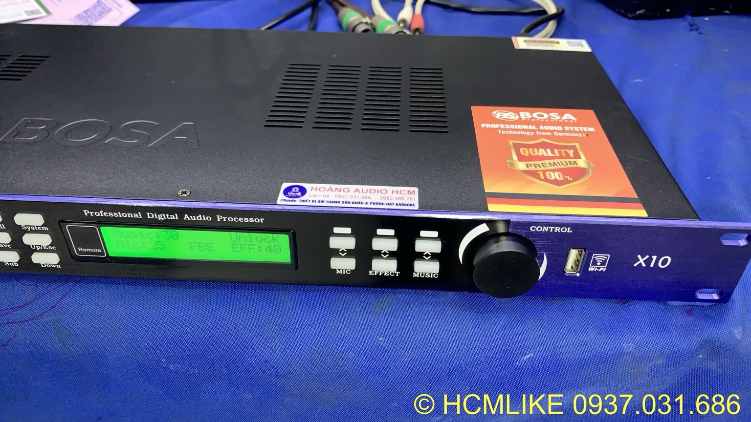 Vang số BOSA X10 chính hãng