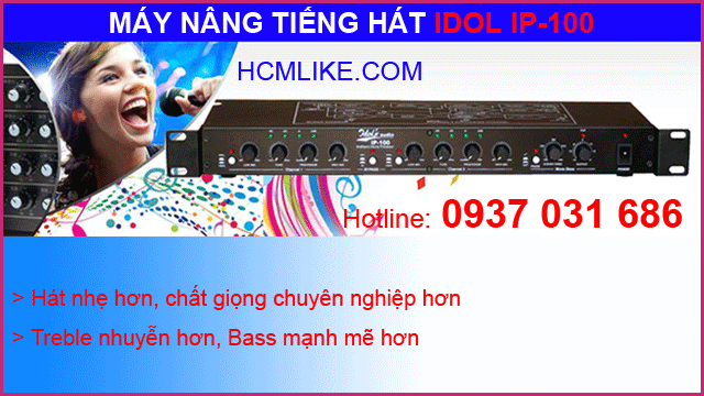 Máy nâng tiếng hát IDOL IP-100S Pro