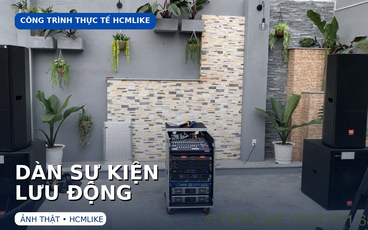 Dàn sự kiện lưu động do HCMLIKE thực hiện